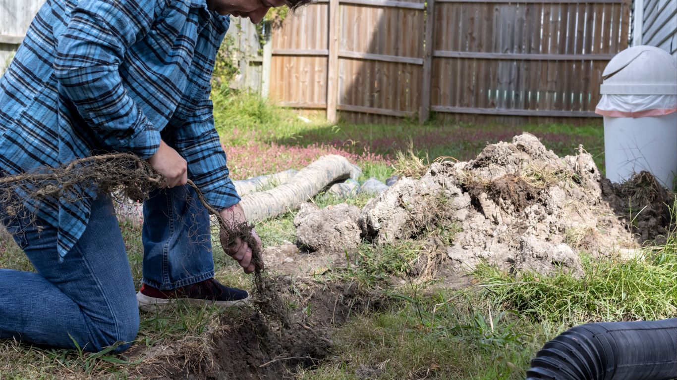 Concrete driveway installation