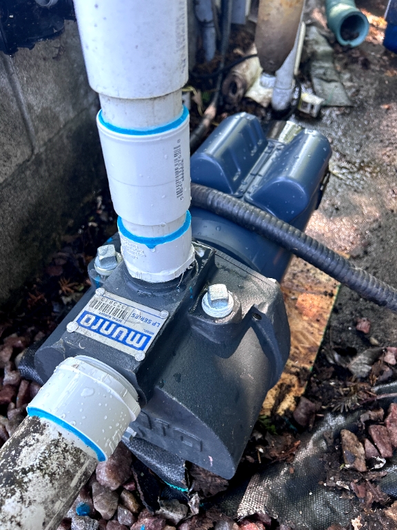 Concrete driveway installation