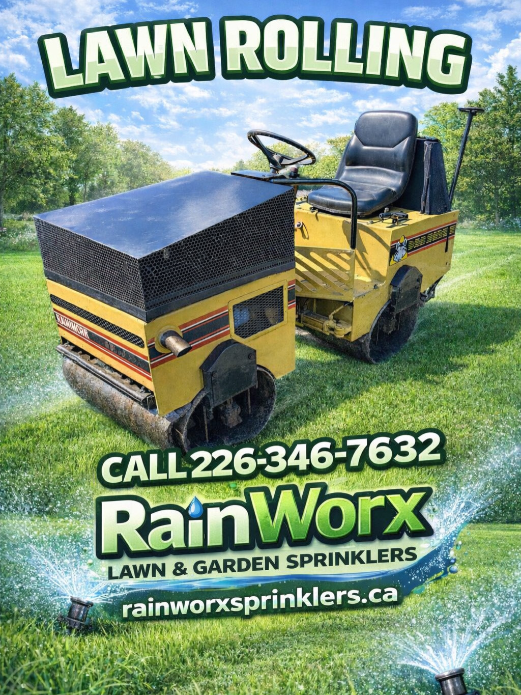 Lawn rolling service Windsor